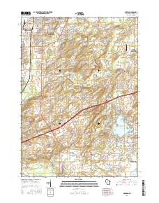 Muskego 2016 topographic map thumbnail