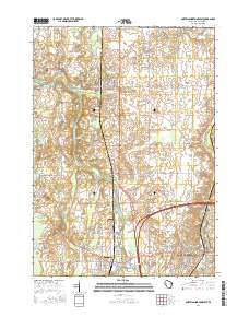 Port Washington West 2016 topographic map thumbnail