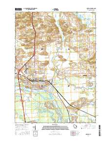 Portage 2016 topographic map thumbnail