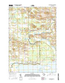 Princeton West 2016 topographic map thumbnail
