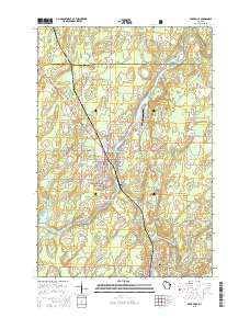 Park Falls 2015 topographic map thumbnail