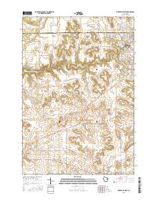 River Falls West 2015 topographic map thumbnail