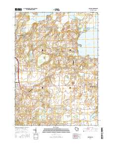 Rutland 2016 topographic map thumbnail