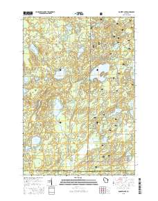 Roberts Lake 2015 topographic map thumbnail