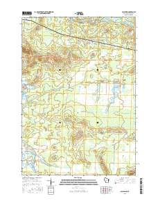 Spaulding 2015 topographic map thumbnail
