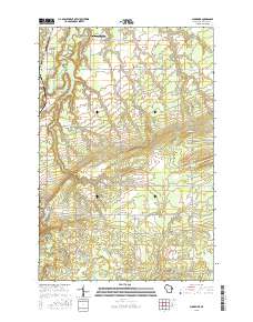 Sunnyside 2015 topographic map thumbnail