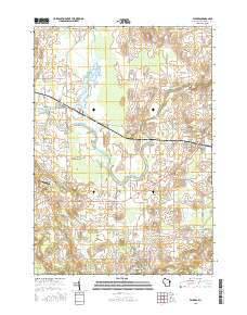 Valders 2015 topographic map thumbnail