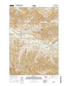 Strum 2015 topographic map thumbnail
