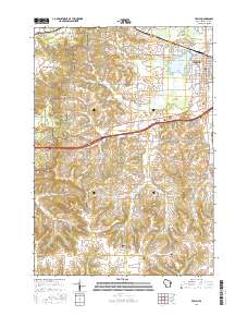Tomah 2016 topographic map thumbnail