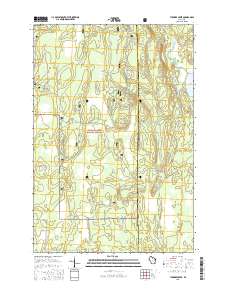 Thunder Creek 2015 topographic map thumbnail
