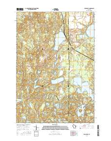 Stone Lake 2015 topographic map thumbnail
