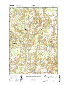 Rosholt 2015 topographic map thumbnail