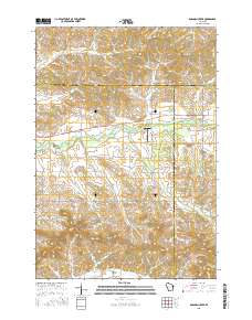 Rossman Creek 2015 topographic map thumbnail