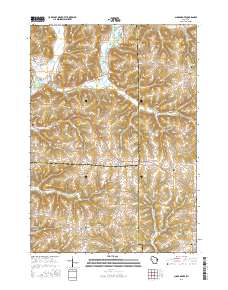 Sugar Grove 2016 topographic map thumbnail