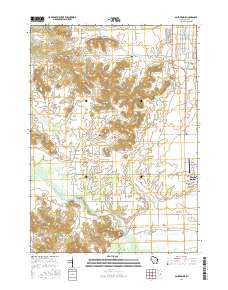 Sauk Prairie 2016 topographic map thumbnail