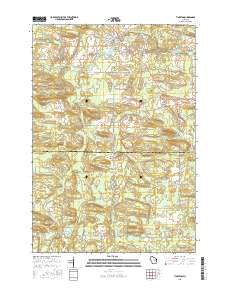 Tigerton 2015 topographic map thumbnail