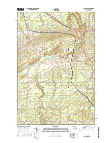 South Range 2015 topographic map thumbnail