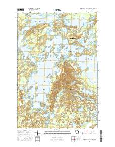 Turtle-Flambeau Flowage 2015 topographic map thumbnail