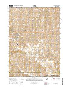 Shullsburg 2016 topographic map thumbnail