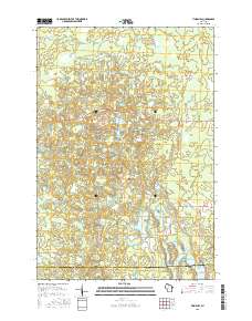 Timms Hill 2015 topographic map thumbnail