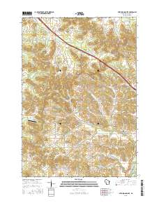 Stenulson Coulee 2015 topographic map thumbnail