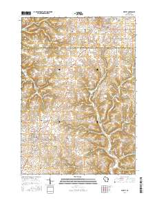 Westby 2016 topographic map thumbnail