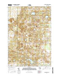 Westfield West 2016 topographic map thumbnail