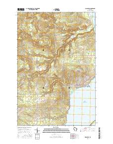 Washburn 2015 topographic map thumbnail