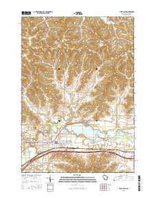 West Salem 2015 topographic map thumbnail