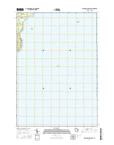 Washington Island SE 2016 topographic map thumbnail