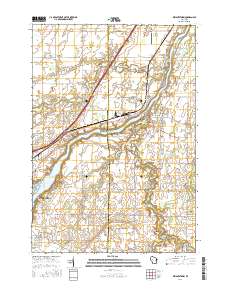 Wrightstown 2016 topographic map thumbnail