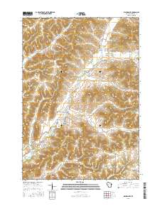 Waumandee 2015 topographic map thumbnail
