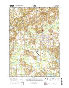 Wautoma 2015 topographic map thumbnail