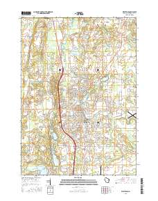 West Bend 2015 topographic map thumbnail