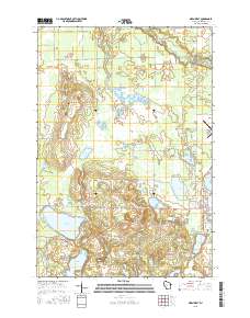 Siren West 2015 topographic map thumbnail