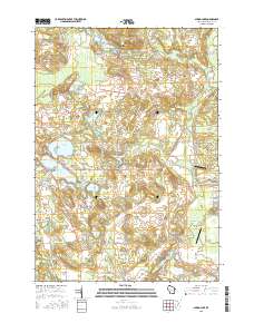 Spring Lake 2015 topographic map thumbnail