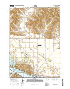 Trempealeau 2015 topographic map thumbnail