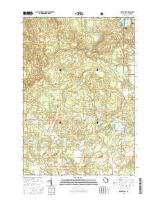 White Lake 2015 topographic map thumbnail