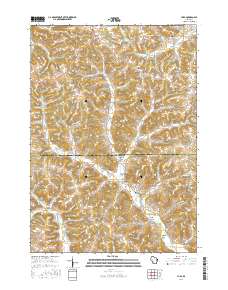 Yuba 2016 topographic map thumbnail