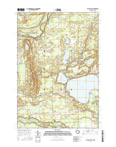 Yellow Lake 2015 topographic map thumbnail