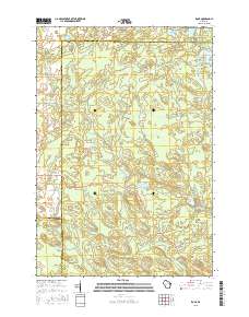 Zoar 2015 topographic map thumbnail