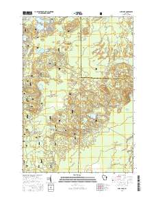 Shay Lake 2015 topographic map thumbnail