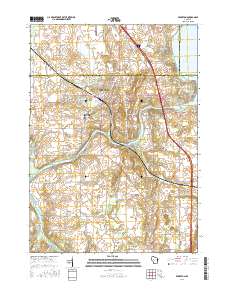 Edgerton 2016 topographic map thumbnail