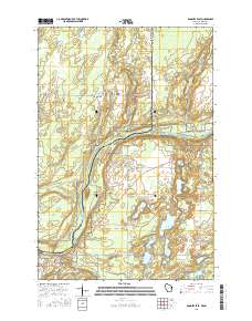 Danbury East 2015 topographic map thumbnail