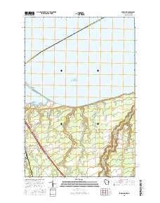 Parkland 2015 topographic map thumbnail