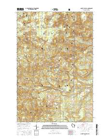Mount Valhalla 2015 topographic map thumbnail