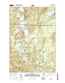 Post Lake 2015 topographic map thumbnail