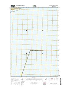 Michigan Island OE S 2015 topographic map thumbnail