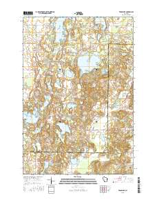 Trade Lake 2015 topographic map thumbnail
