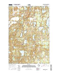 Horseshoe Lake 2015 topographic map thumbnail